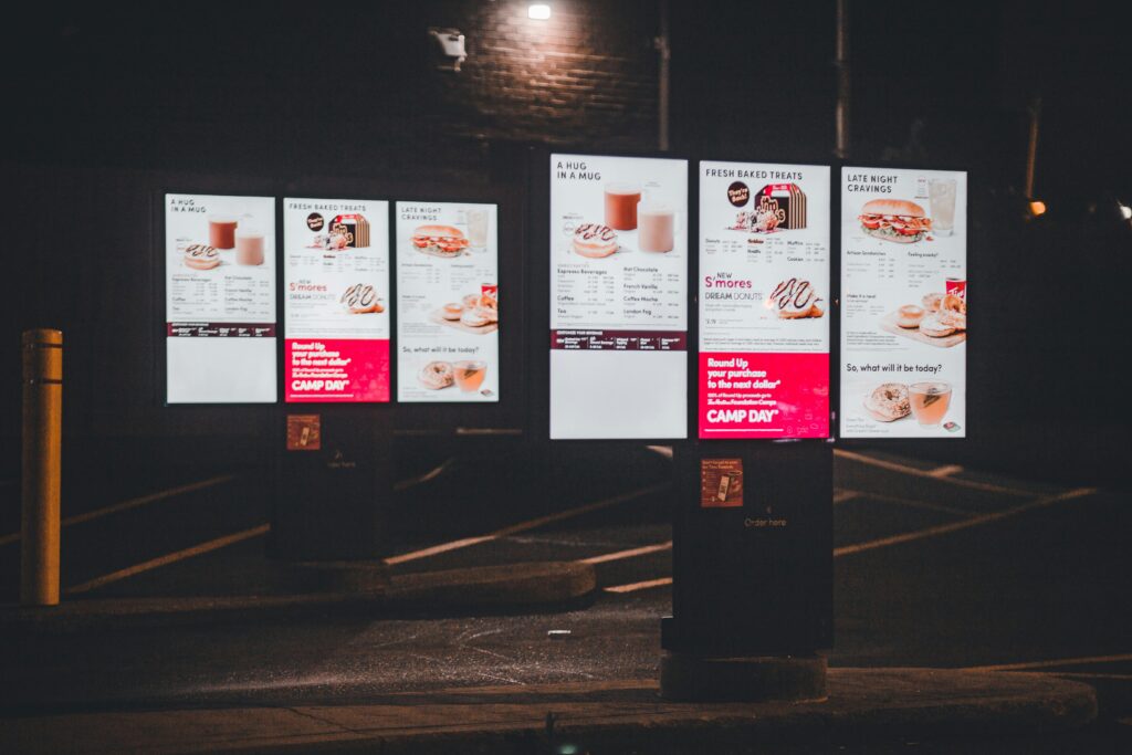 Digital Menu Boards