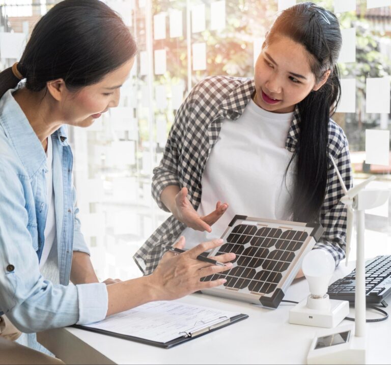 Collaboration on sustainable energy-powered restaurant digital signage in Singapore, showcasing innovation in eco-friendly displays