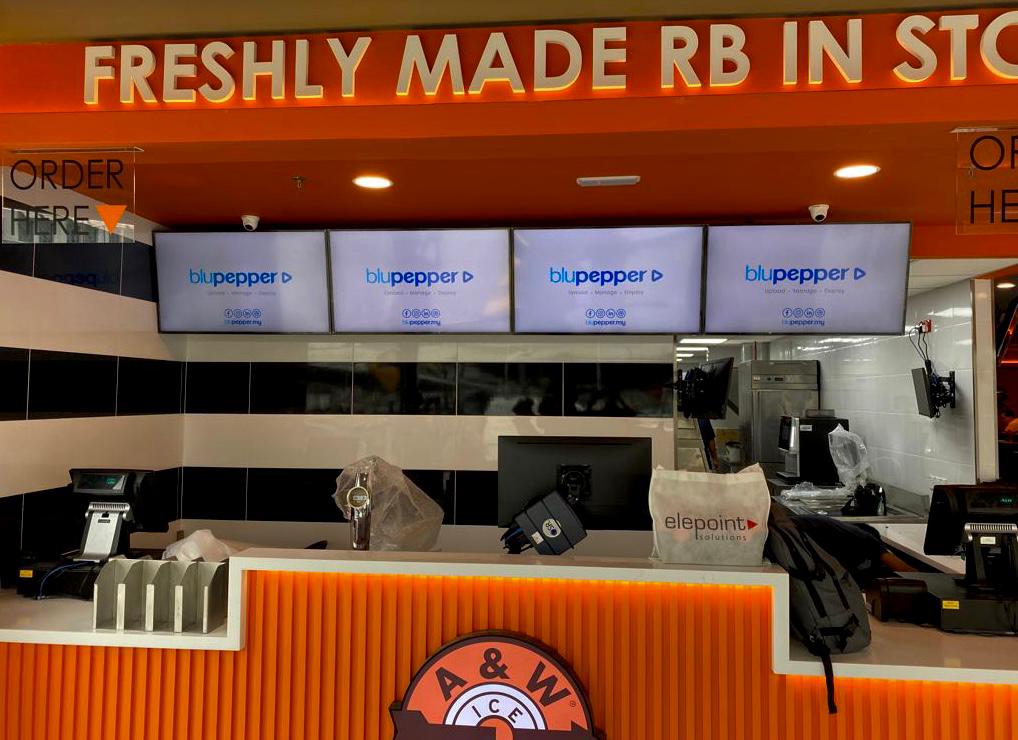 Singaporean Cafés are using Digital Menu Board Right Now