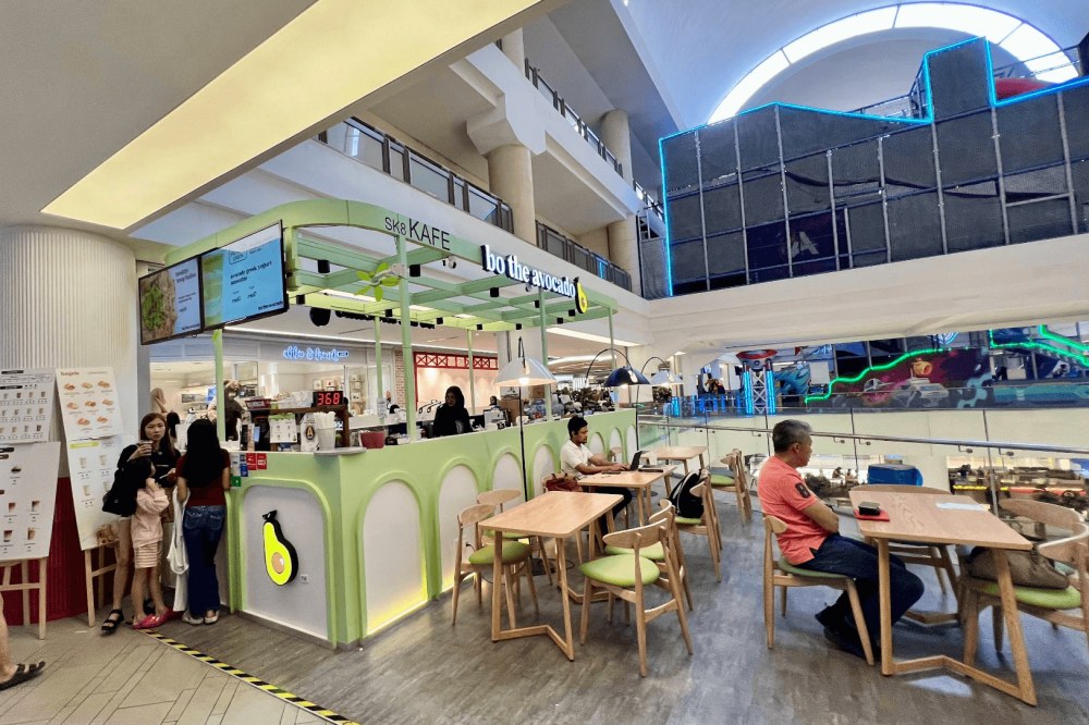 Bo the Avocado - Digital display for F&B dessert 1