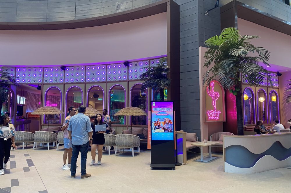 Digital Signage Standee Screen