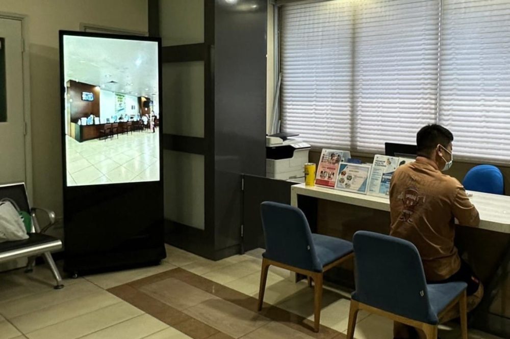 Hospital Signage Standee