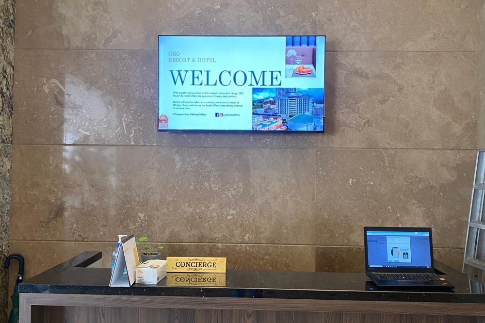 Hotel Display Screen