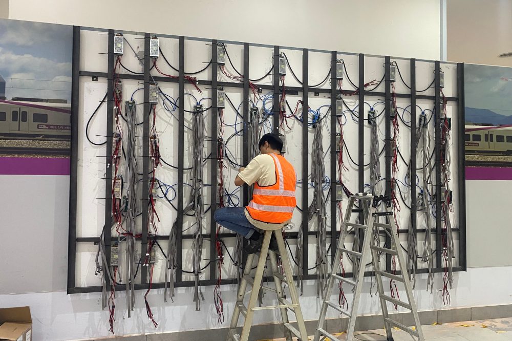 Indoor LED Installation