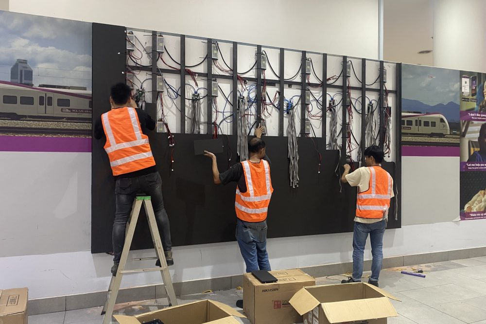 Large LED Display Deployment