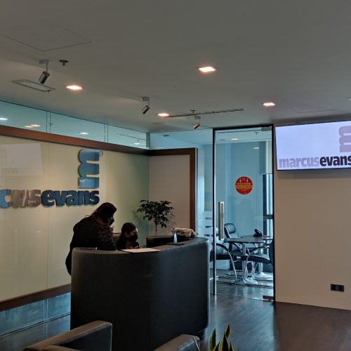 Office Digital Signage Use